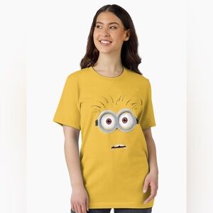DESPICABLE ME | Minions Graphic Yellow Boxy T-Shirt
